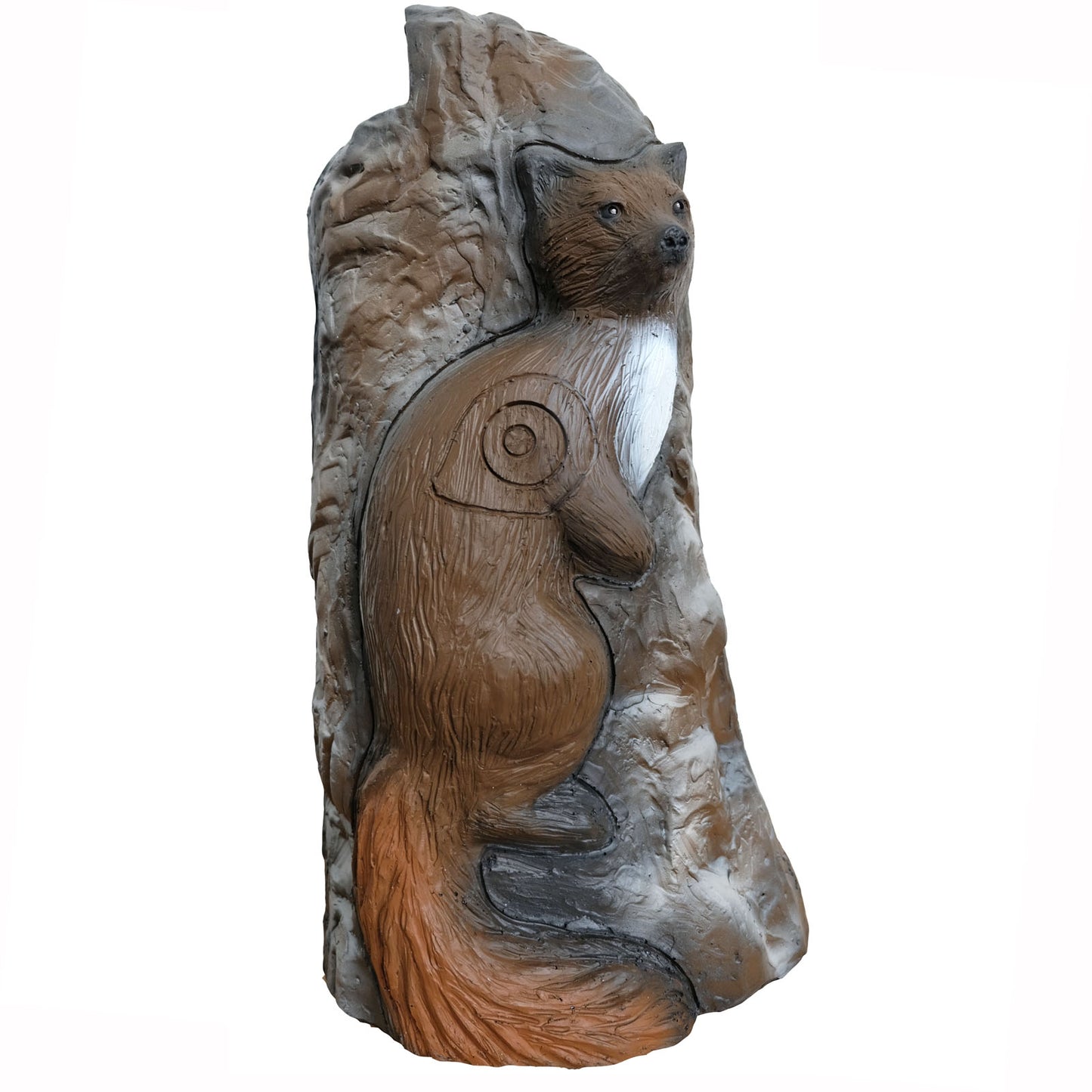 LEITOLD -3D-Ziel Stein mit Eichhörnchen und Marder