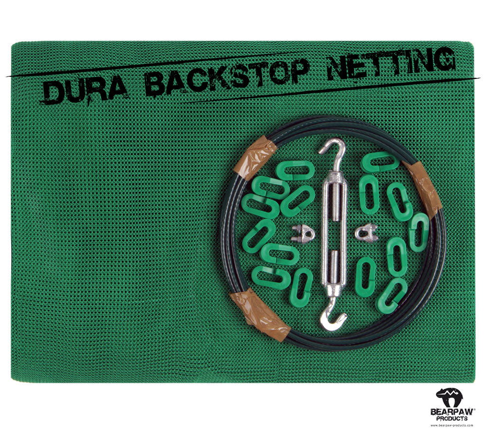 Dura Pfeilfangnetz Grün - 6 Meter