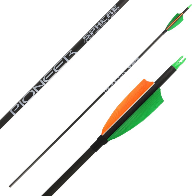 SPHERE Pioneer 6.2 - Carbon - Komplettpfeil - 12 Stk. Vorteilspack