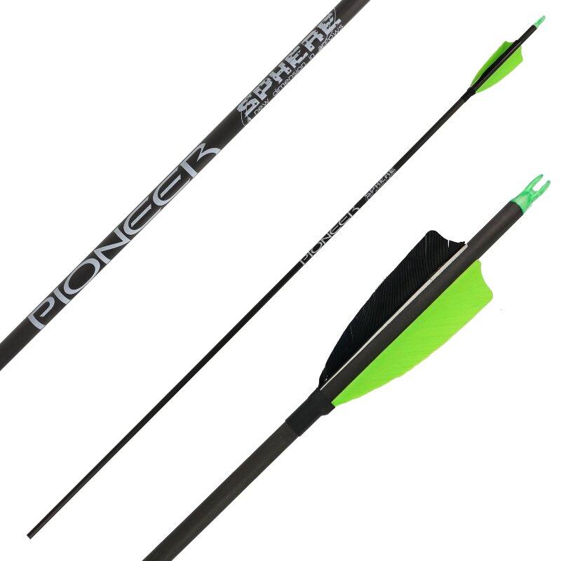SPHERE Pioneer 6.2 - Carbon - Komplettpfeil - 12 Stk. Vorteilspack