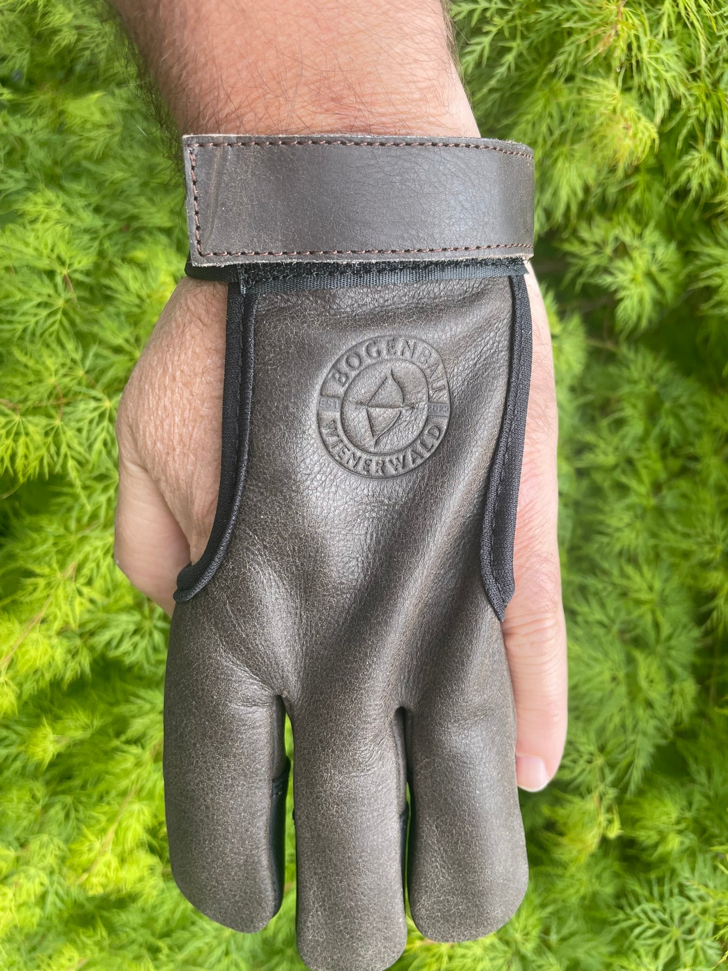 Schießhandschuh aus hochwertigem Rindsleder