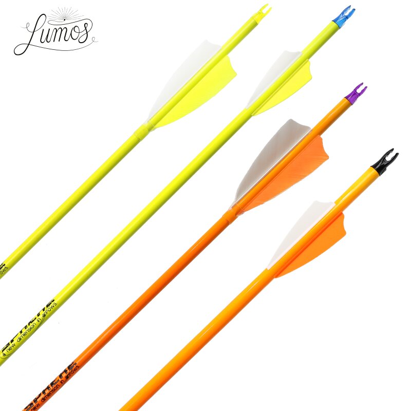 SPHERE Lumos 6.2 - Carbon - Naturfedern - Komplettpfeil