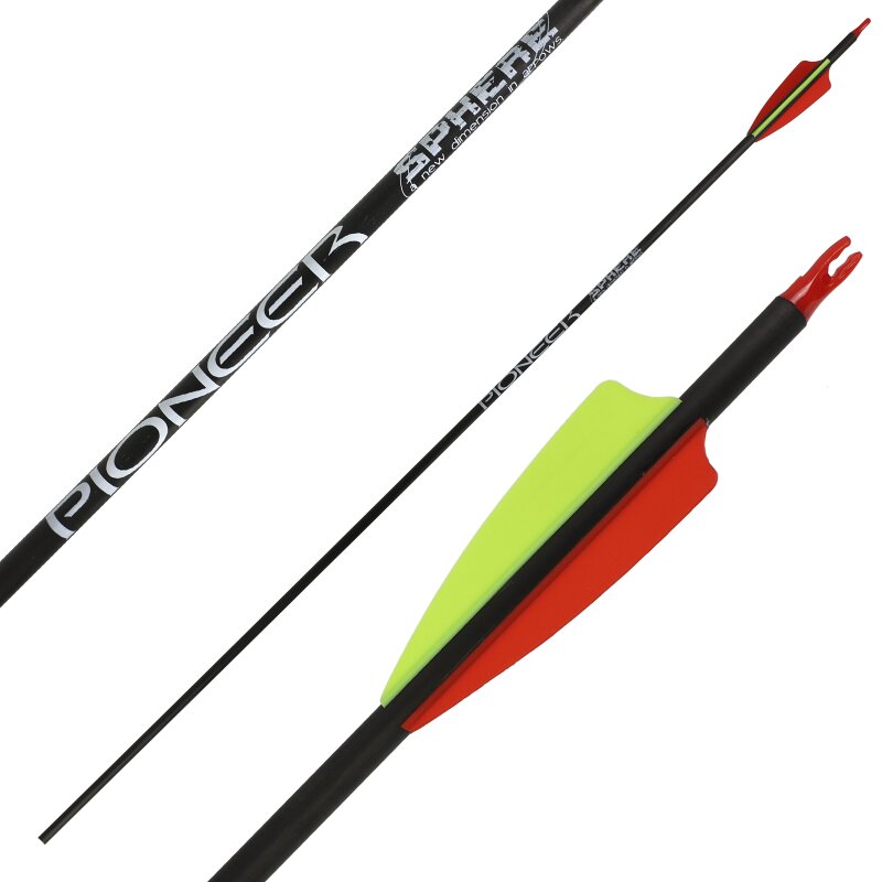 SPHERE Pioneer 6.2 - Carbon - Komplettpfeil - 12 Stk. Vorteilspack