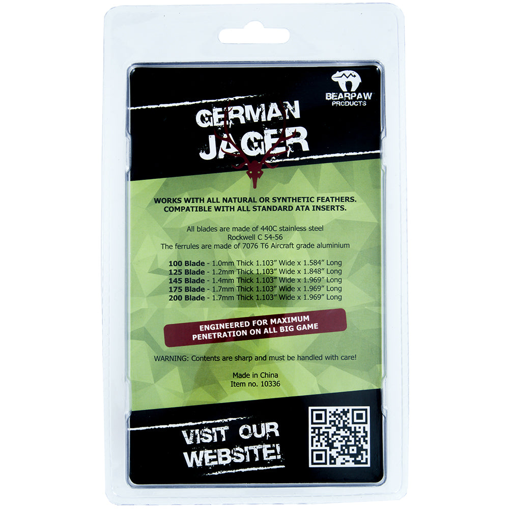Jagdspitze German Jager -3er Pack