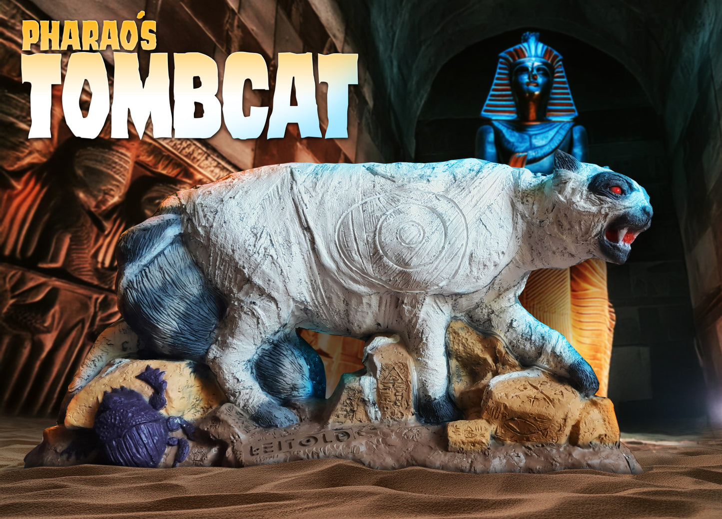 LEITOLD -3D-Ziel Pharao’s Tombcat