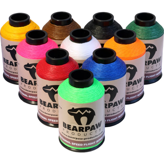 Bearpaw Sehnengarn Traditional Speed Flight (FF)  1/4 lbs