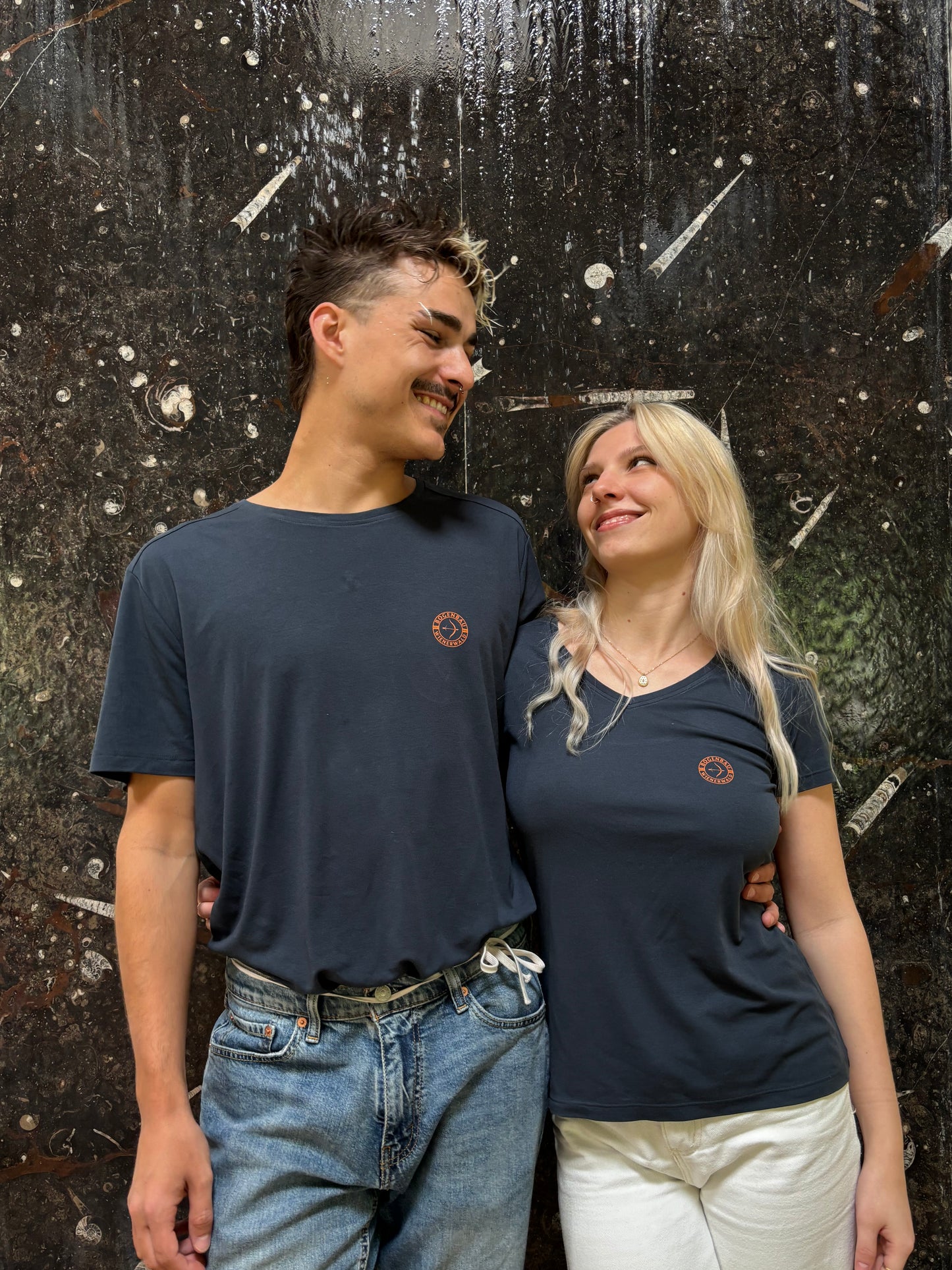 Wood Fashion Herren Rundhals-Shirt