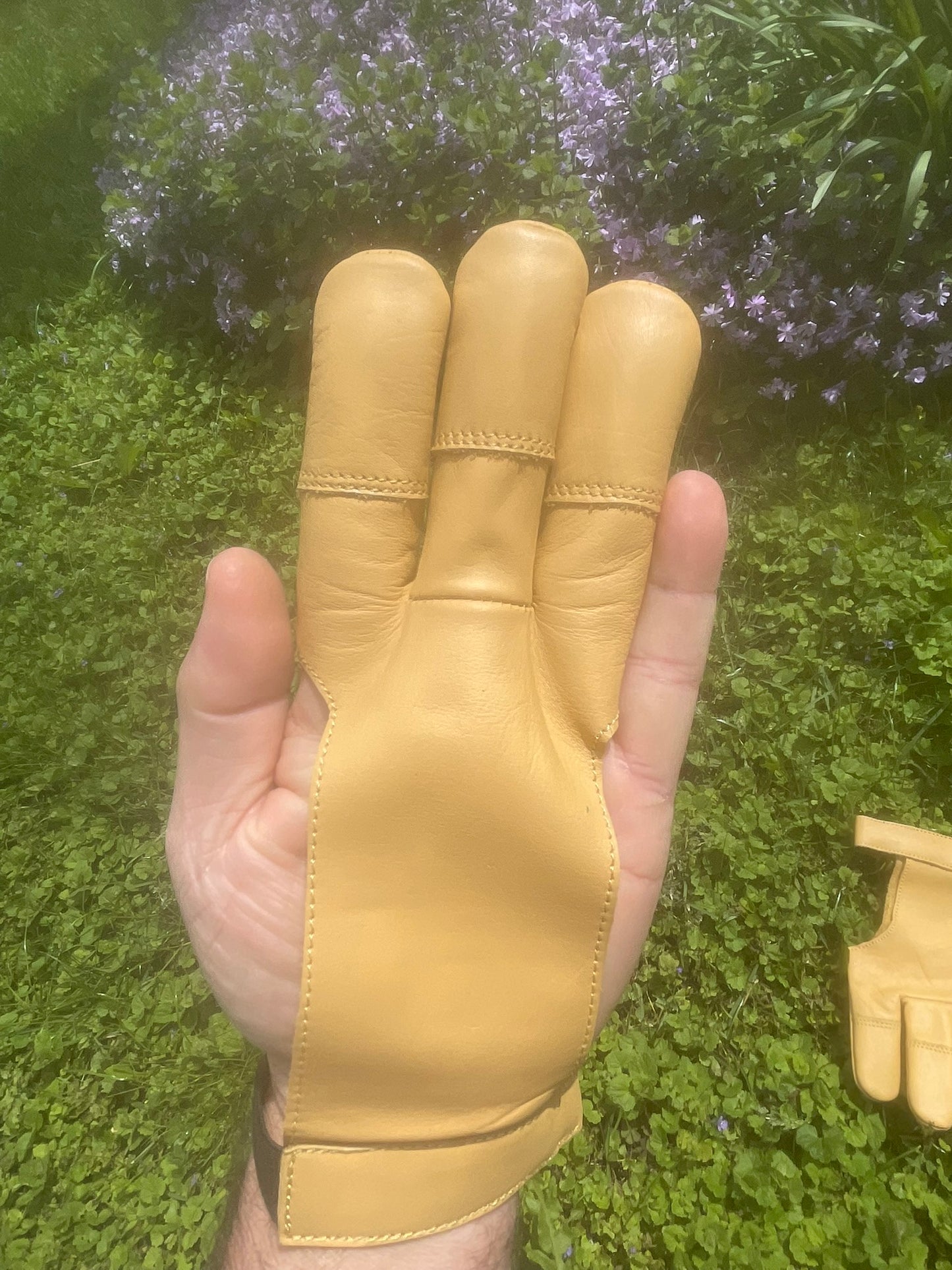 Schießhandschuh aus feinem Rehleder