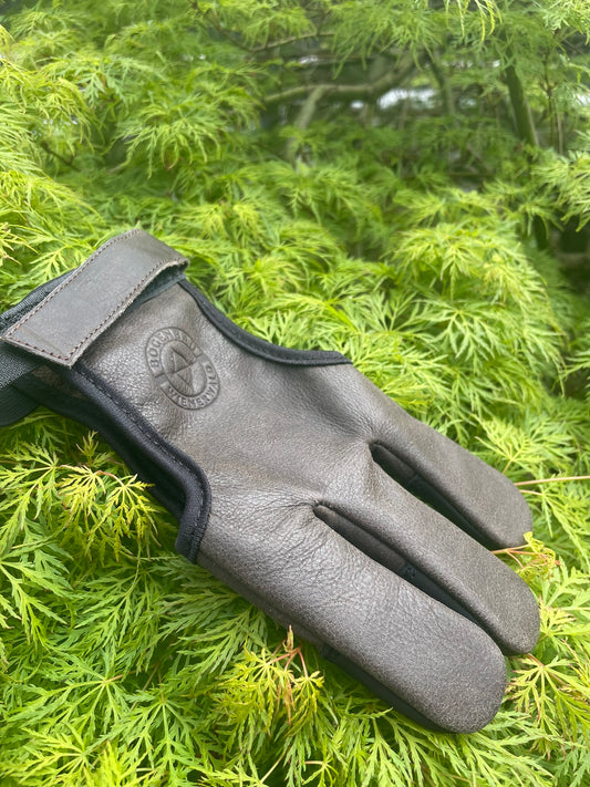 Schießhandschuh aus hochwertigem Rindsleder